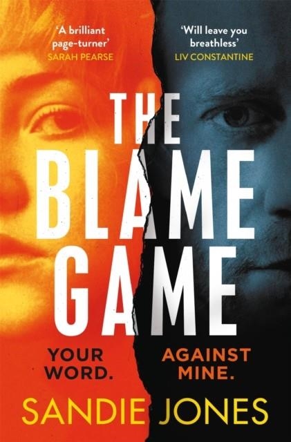 THE BLAME GAME | 9781529086393 | SANDIE JONES