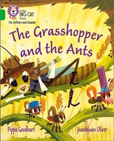 THE GRASSHOPPER AND THE ANTS (SET 2)-FICTION-GREEN - BAND 5 | 9780008352059