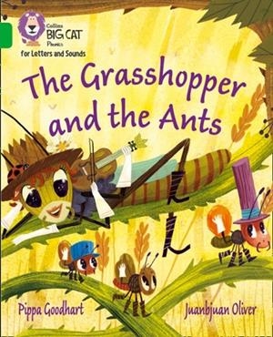 THE GRASSHOPPER AND THE ANTS (SET 2)-FICTION-GREEN - BAND 5 | 9780008352059