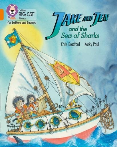 JAKE AND JEN AND THE SEA OF SHARKS (SET 3) -FICTION-ORANGE - BAND 6 | 9780008357771