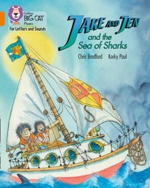 JAKE AND JEN AND THE SEA OF SHARKS (SET 3) -FICTION-ORANGE - BAND 6 | 9780008357771