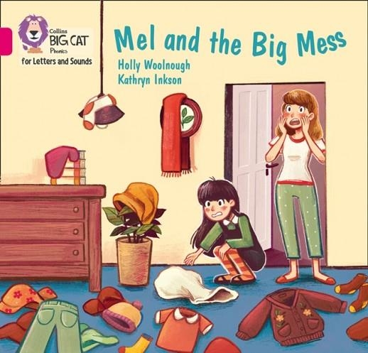 MEL AND THE BIG MESS (SET 4)-FICTION-PINK - BAND1B | 9780008409760