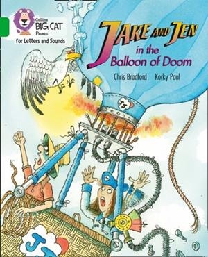 JAKE AND JEN AND THE BALLOON OF DOOM (SET 4) -FICTION-GREEN - BAND 5 | 9780008418427
