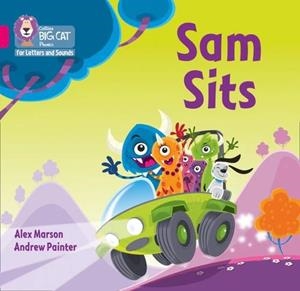 SAM SITS (SET 5) -FICTION-PINK - BAND 1A | 9780008442064