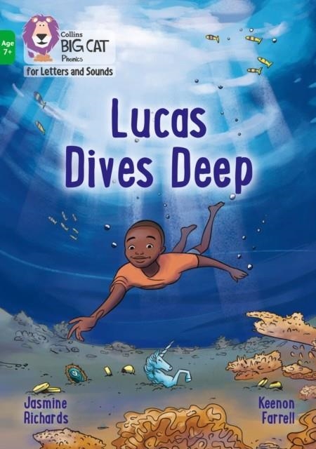 LUCAS DIVES DEEP -FICTION-GREEN - BAND 5 | 9780008446437