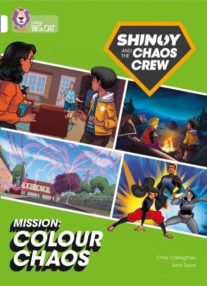 SHINOY AND THE CHAOS CREW - MISSION: COLOUR CHAOS (GRAPHIC NOVEL) -FICTION-WHITE - BAND 10 | 9780008454715