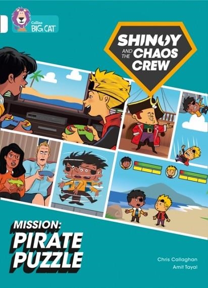 SHINOY AND THE CHAOS CREW - MISSION: PIRATE PUZZLE (GRAPHIC NOVEL) -FICTION-WHITE - BAND 10 | 9780008454708