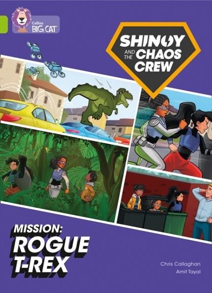 SHINOY AND THE CHAOS CREW - MISSION: ROGUE T-REX (GRAPHIC NOVEL) -FICTION-LIME - BAND 11 | 9780008454753