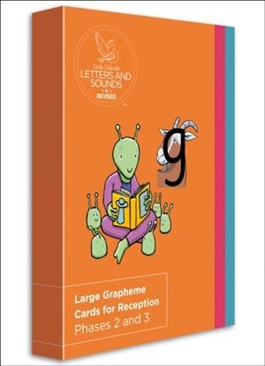 LARGE GRAPHEME CARDS FOR RECEPTION: PHASES 2 AND 3 (A4)-CLASSROOM RESOURCES | 9780008505981