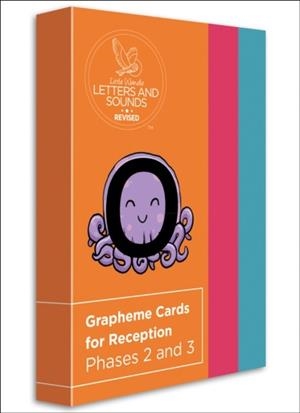 GRAPHEME CARDS FOR RECEPTION: PHASES 2 AND 3-CLASSROOM RESOURCES | 9780008505974