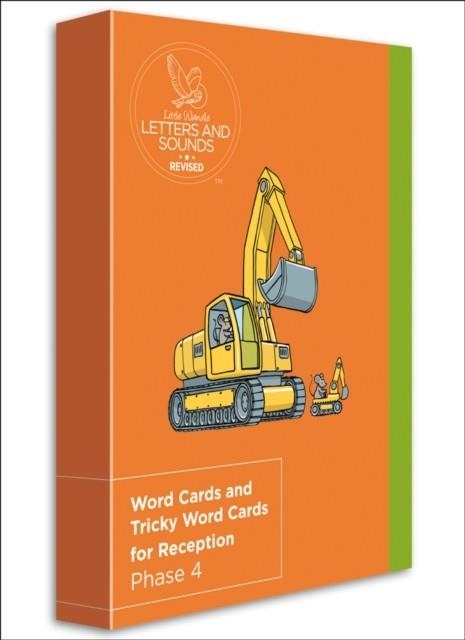 WORD CARDS AND TRICKY WORD CARDS FOR RECEPTION: PHASE 4 (CUT UP AND ORGANISE)-CLASSROOM RESOURCES | 9780008506049