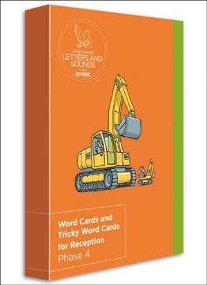 WORD CARDS AND TRICKY WORD CARDS FOR RECEPTION: PHASE 4 (CUT UP AND ORGANISE)-CLASSROOM RESOURCES | 9780008506049