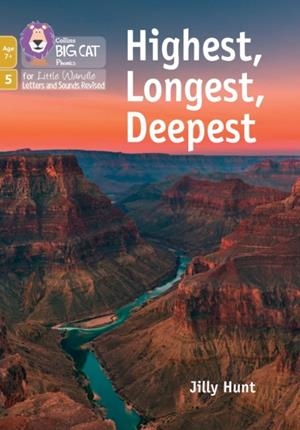 HIGHEST, LONGEST, DEEPEST (PHASE 5 SET 1)-NON-FICTION-7+ READERS | 9780008551971