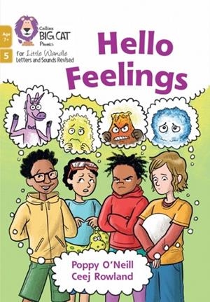 HELLO FEELINGS (PHASE 5 SET 3)-NON-FICTION-7+ READERS | 9780008552053