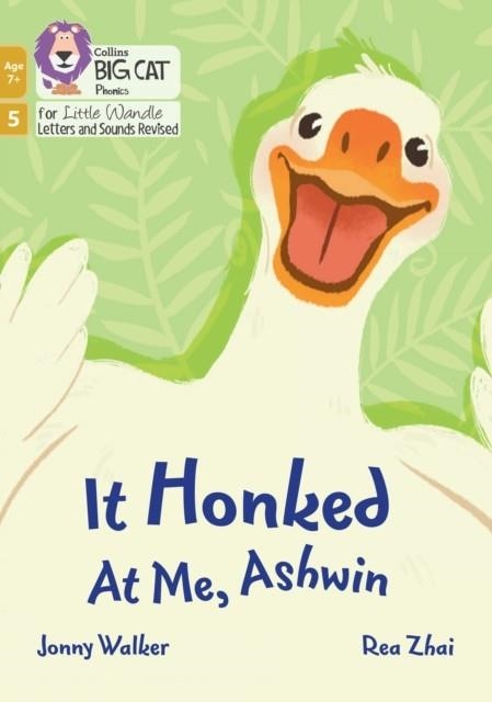 IT HONKED AT ME, ASHWIN (PHASE 5 SET 4)-FICTION-7+ READERS | 9780008552077