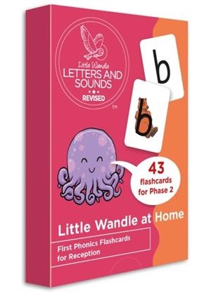 LITTLE WANDLE AT HOME PHONICS FLASHCARDS FOR RECEPTION: PHASE 2 -LITTLE WANDLE AT HOME | 9780008563738