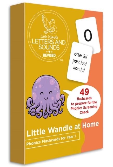 LITTLE WANDLE AT HOME PHONICS FLASHCARDS FOR YEAR 1: PHASE 5 -LITTLE WANDLE AT HOME | 9780008563745