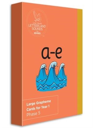 LARGE GRAPHEME CARDS FOR YEAR 1: PHASE 5 -CLASSROOM RESOURCES | 9780008563752
