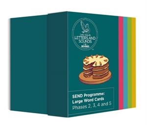 SEND LARGE WORD CARDS (READY-TO-USE): PHASES 2, 3 AND 5 -SEND CLASSROOM RESOURCES | 9780008582586