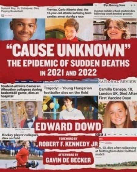 CAUSE UNKNOWN: THE EPIDEMIC OF SUDDEN DEATHS IN 2021 & 2022 (CHILDREN'S HEALTH DEFENSE) | 9781510776395 | ED DOWD