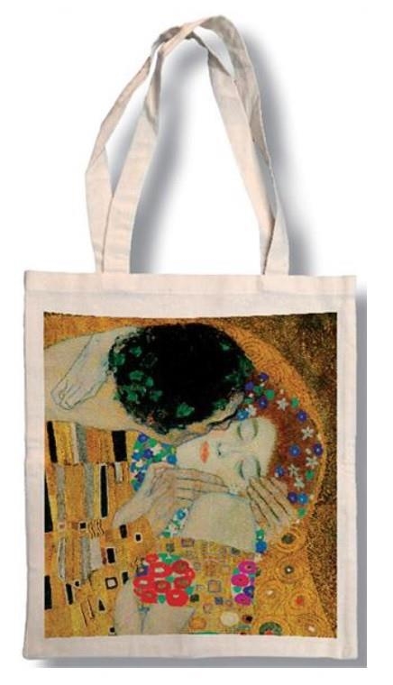 TOTE BAG KLIMT THE KISS  | TOTEBAG000002