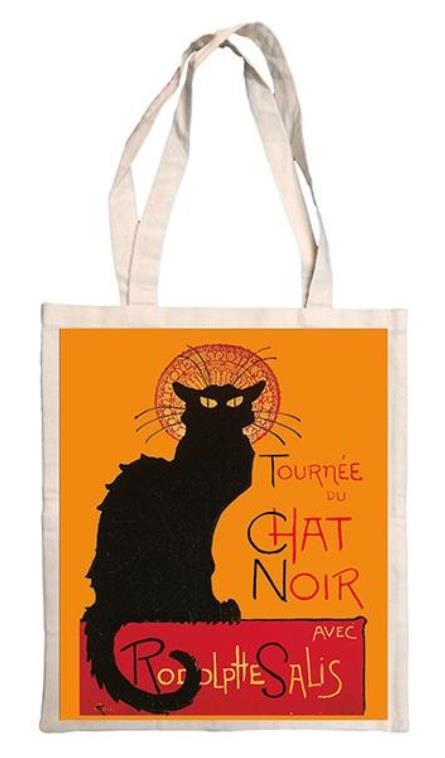 TOTE BAG TOURNEE DU CHAT NOIR 02 | TOTEBAG000005