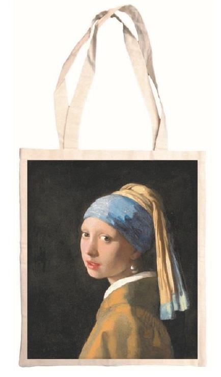 TOTE BAG THE GIRL WITH THE PEARL | TOTEBAG000009