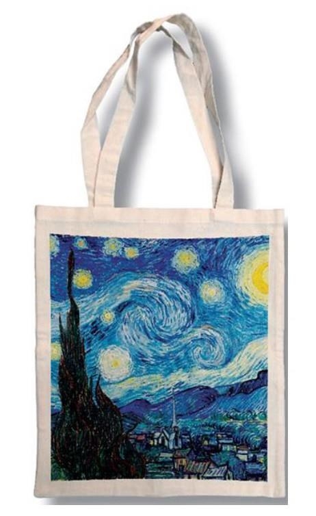 TOTE BAG VAN GOGH STARRY NIGHT | TOTEBAG000012