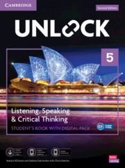 UNLOCK LEVEL 5 LISTENING, SPEAKING AND CRITICAL THINKING STUDENT'S BOOK WITH DIGITAL PACK | 9781009031493