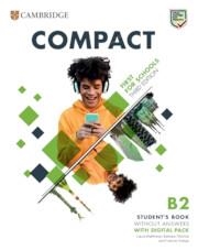 FC COMPACT FIRST FOR SCHOOLS B2 FIRST STUDENT'S BOOK WITHOUT ANSWERS WITH DIGITAL PACK | 9781009167161