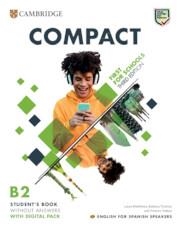 FC COMPACT FIRST FOR SCHOOLS STUDENT'S BOOK WITHOUT ANSWERS WITH DIGITAL PACK ENGLISH FOR SPANISH SPEAKERS | 9788413224244