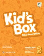 KID'S BOX NEW GENERATION LEVEL 3 ACTIVITY BOOK WITH HOME BOOKLET AND DIGITAL PACK ENGLISH FOR SPANISH SPEAKERS | 9788413224848