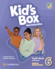KID'S BOX NEW GENERATION LEVEL 6 PUPIL'S BOOK WITH EBOOK ENGLISH FOR SPANISH SPEAKERS | 9788413225296