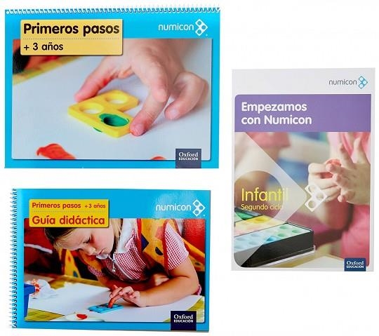 CAJA NUMICON PRIMEROS PASOS 3-4 AÑOS.(+25 CUADERNOS) 3 AÑOS | 9780190522933