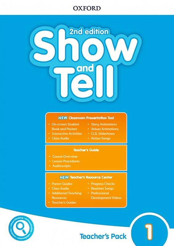 OXF SHOW AND TELL 1 TG+CPT+TRC PK 2ED | 9780194054591