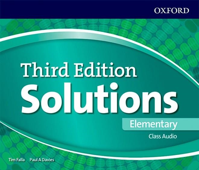 SOLUTIONS ELE CL CD 3ED (4) | 9780194561945