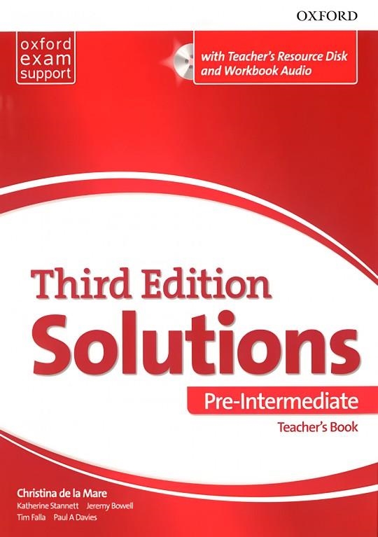 SOLUTIONS P-INT TB+TR CD-R 3ED | 9780194510745