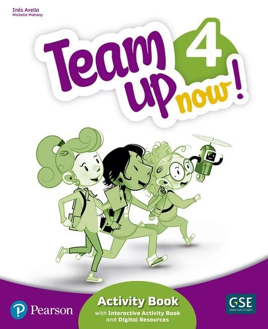 TEAM UP NOW! 4 ACTIVITY BOOK & INTERACTIVE ACTIVITY BOOK AND DIGITAL RESOURCES ACCESS CODE *DIGITAL* | 9788420577241