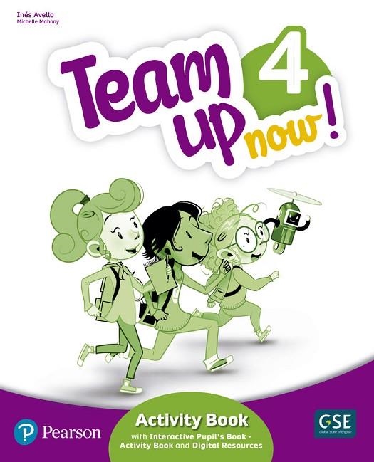 TEAM UP NOW! 4 ACTIVITY BOOK & INTERACTIVE PUPIL´S BOOK-ACTIVITY BOOK AND DIGITAL RESOURCES ACCESS CODE*DIGITAL* | 9788420577258