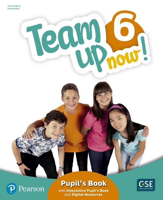TEAM UP NOW! 6 PUPIL'S BOOK & INTERACTIVE PUPIL'S BOOK AND DIGITAL RESOURCES ACCESS CODE*DIGITAL* | 9788420577333