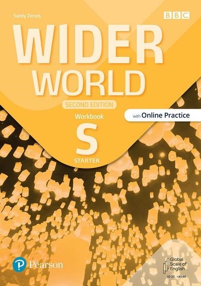 WIDER WORLD 2E STARTER WORKBOOK WITH ONLINE PRACTICE AND APP *DIGITAL* | 9781292422763