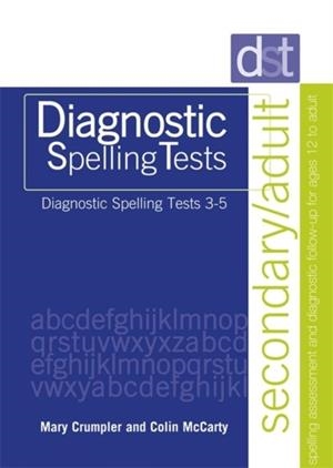 DIAGNOSTIC SPELLING TESTS: SECONDARY/ADULT TESTS BOOKLET | 9780340912805