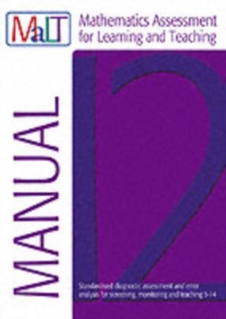 MALT TEST 12 PK10 (MATHEMATICS ASSESSMENT FOR LEARNING AND TEACHING) | 9780340886519 | JULIAN WILLIAMS