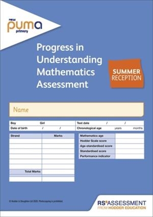 NEW PUMA TEST R, SUMMER PK10 (PROGRESS IN UNDERSTANDING MATHEMATICS ASSESSMENT) | 9781510476257 | COLIN MCCARTY