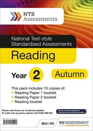 NTS READING YEAR 2, AUTUMN PK10 (NATIONAL TEST-STYLE STANDARDISED ASSESSMENTS) | 9781510455290