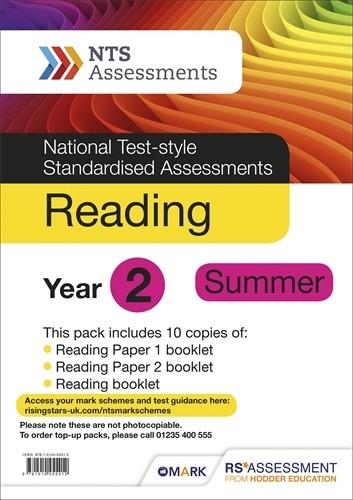 NTS READING YEAR 2, SUMMER PK10 (NATIONAL TEST-STYLE STANDARDISED ASSESSMENTS) | 9781510455412