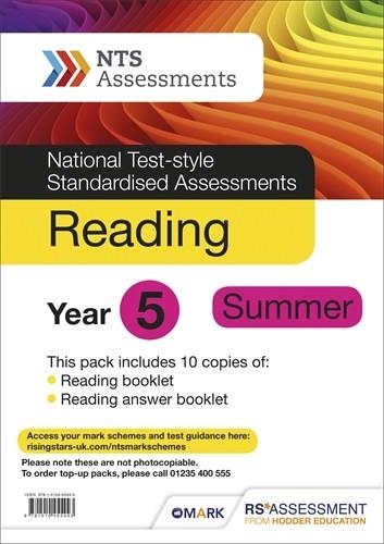 NTS READING YEAR 5, SUMMER PK10 (NATIONAL TEST-STYLE STANDARDISED ASSESSMENTS) | 9781510455443