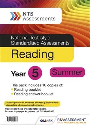 NTS READING YEAR 5, SUMMER PK10 (NATIONAL TEST-STYLE STANDARDISED ASSESSMENTS) | 9781510455443