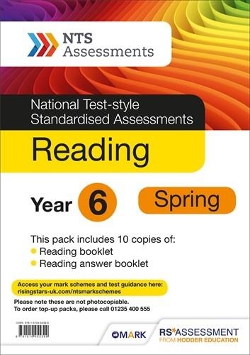 NTS READING YEAR 6, SPRING PK10 (NATIONAL TEST-STYLE STANDARDISED ASSESSMENTS) | 9781510455399
