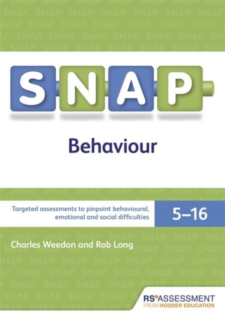 SNAP BEHAVIOUR USER'S HANDBOOK (SPECIAL NEEDS ASSESSMENT PROFILE-BEHAVIOUR) V3 | 9781510400108 | CHARLES WEEDON